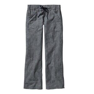 Patagonia Island Hemp Pants Women Size 2 Organic Cotton Regular fit Straight leg